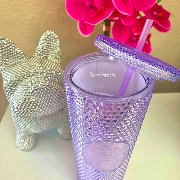 ‼️LAST ONE💜Starbucks China purple glitter studded - Picture 5 of 5